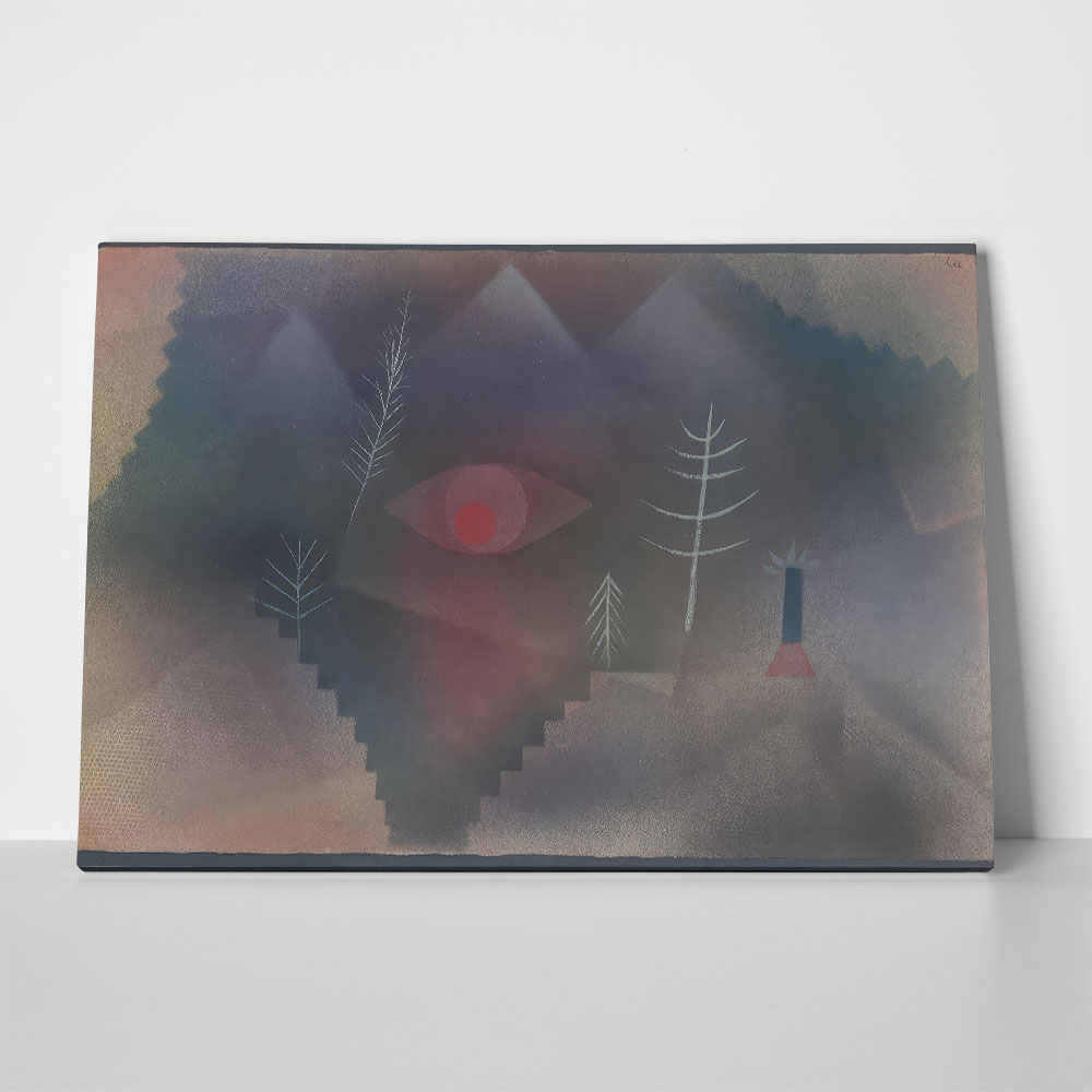 Πινακας σε καμβά PAUL KLEE - GLANCE OF A LANDSCAPE