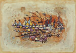 Πινακας σε καμβά PAUL KLEE - HARBOUR SCENE
