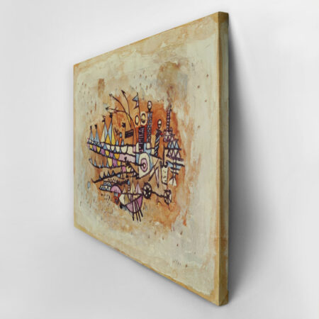 Πινακας σε καμβά PAUL KLEE - HARBOUR SCENE - Paul Klee Sticky 2