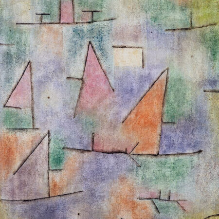 Πινακας σε καμβά PAUL KLEE - HARBOUR WITH SAILING SHIPS - Paul Klee Sticky 5