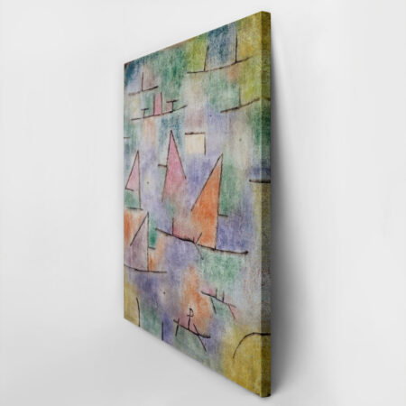 Πινακας σε καμβά PAUL KLEE - HARBOUR WITH SAILING SHIPS - Paul Klee Sticky 2