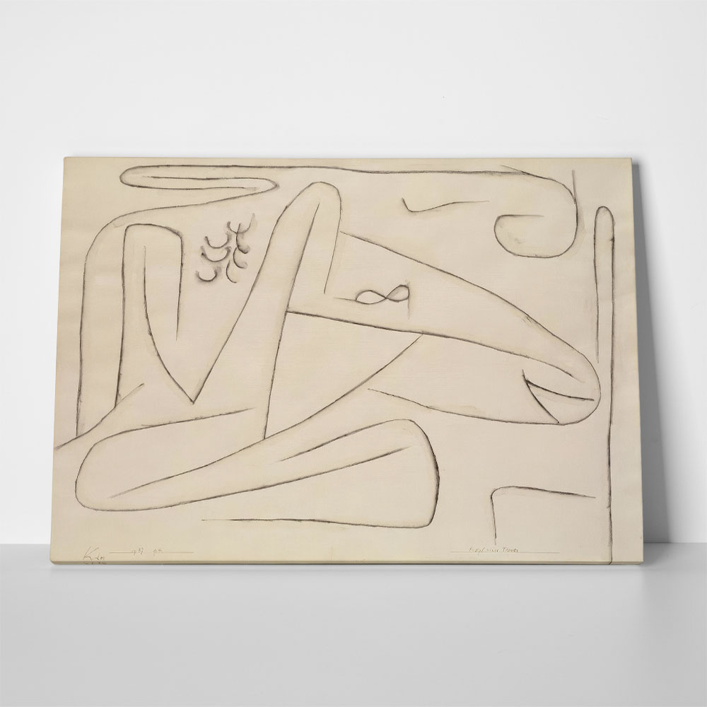 Πινακας σε καμβά PAUL KLEE - HEAD OF AN ANIMAL