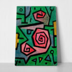 Πινακας σε καμβά PAUL KLEE - HEROIC ROSES