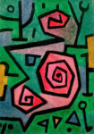 Πινακας σε καμβά PAUL KLEE - HEROIC ROSES