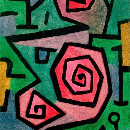 Πινακας σε καμβά PAUL KLEE - HEROIC ROSES - Paul Klee Sticky 5