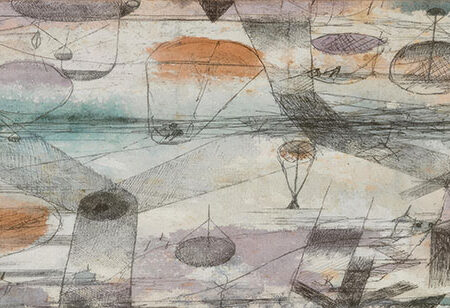 Πίνακας Πανοραμικός σε καμβά PAUL KLEE - IN THE REALM OF AIR - Paul Klee Sticky 5