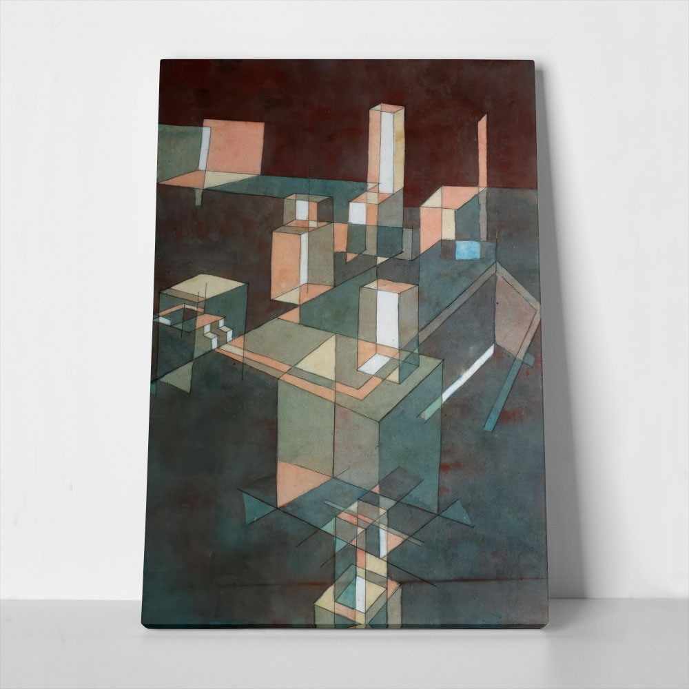 Πινακας σε καμβά PAUL KLEE - ITALIAN CITY