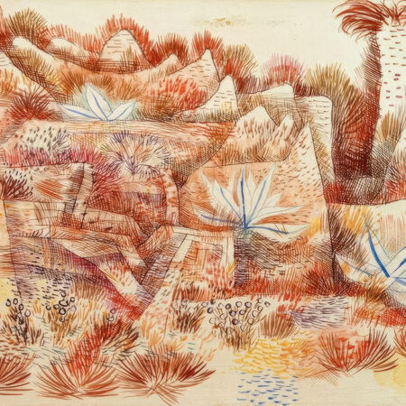 Πινακας σε καμβά PAUL KLEE - LANDSCAPE WITH AGAVES - Paul Klee Sticky 5
