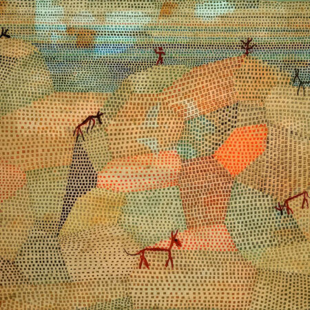 Πινακας σε καμβά PAUL KLEE - LANDSCAPE WITH DONKEYS - Paul Klee Sticky 5