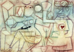 Πινακας σε καμβά PAUL KLEE - OLD LOVE SONG