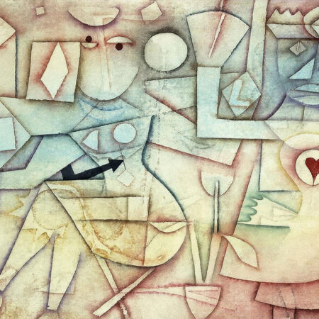 Πινακας σε καμβά PAUL KLEE - OLD LOVE SONG - Paul Klee Sticky 5