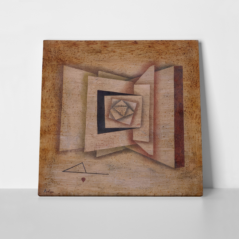 Πίνακας σε καμβά PAUL KLEE - OPEN BOOK