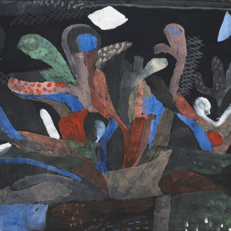 Πινακας σε καμβά PAUL KLEE - PICTURE OF A GARDEN IN DARK COLOURS - Paul Klee Sticky 5