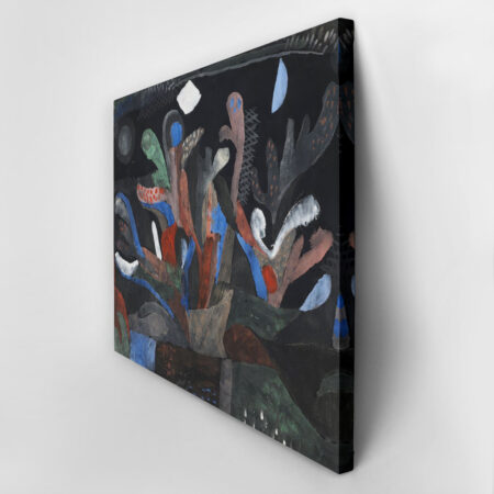 Πινακας σε καμβά PAUL KLEE - PICTURE OF A GARDEN IN DARK COLOURS - Paul Klee Sticky 2