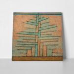 Πίνακας σε καμβά PAUL KLEE - PINE TREE