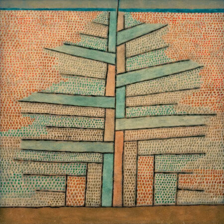 Πίνακας σε καμβά PAUL KLEE - PINE TREE - Paul Klee Sticky 5