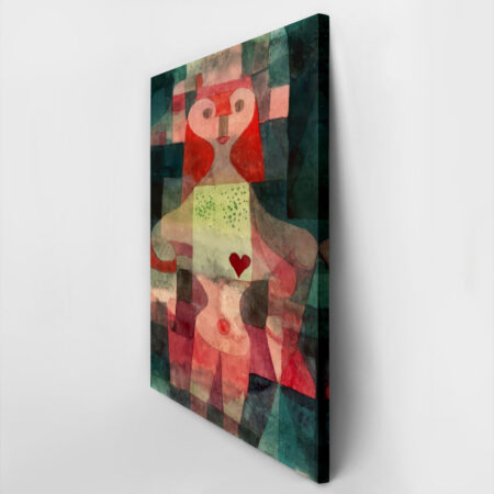 Πινακας σε καμβά PAUL KLEE - QUEEN OF HEARTS - Paul Klee Sticky 2