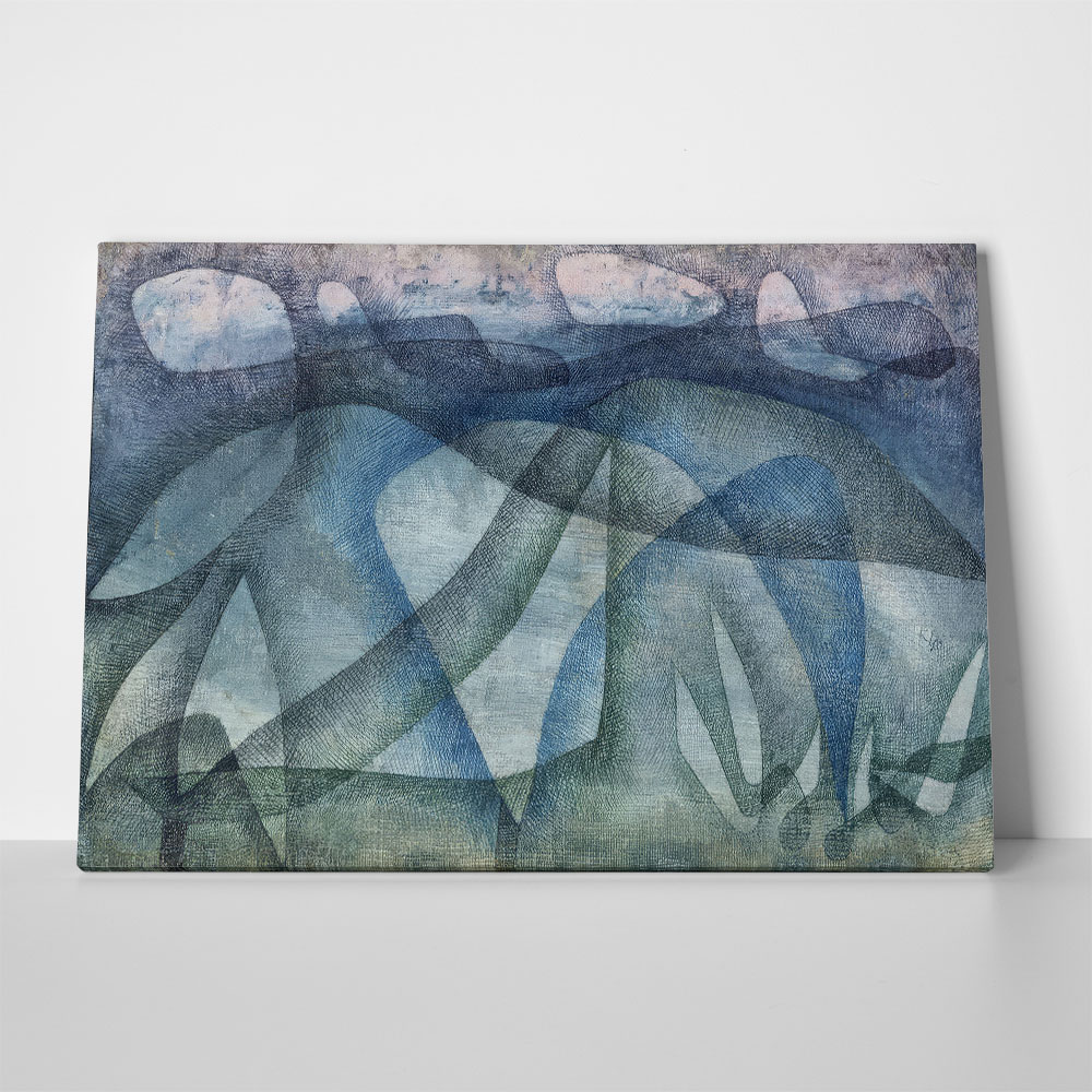Πινακας σε καμβά PAUL KLEE - RAINY DAY