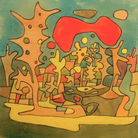 Πίνακας σε καμβά PAUL KLEE - RED CLOUD - Paul Klee Sticky 5