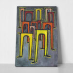 Πινακας σε καμβά PAUL KLEE - REVOLUTION OF THE VIADUCT