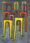 Πινακας σε καμβά PAUL KLEE - REVOLUTION OF THE VIADUCT