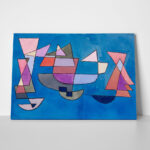 Πινακας σε καμβά PAUL KLEE - SAILING BOATS