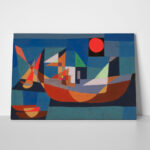 Πινακας σε καμβά PAUL KLEE - SHIPS AT REST