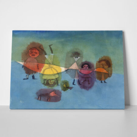 Πινακας σε καμβά PAUL KLEE - SMALL CHILDREN - Paul Klee