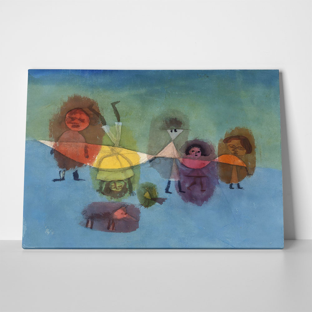 Πινακας σε καμβά PAUL KLEE - SMALL CHILDREN