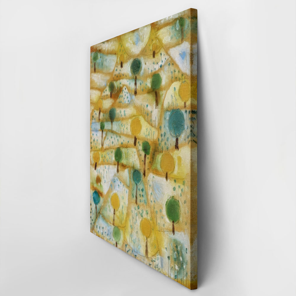 Πινακας σε καμβά PAUL KLEE - SMALL RYTHMIC LANDSCAPE