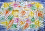 Πινακας σε καμβά PAUL KLEE - THEATER MOUNTAIN CONSTRUCTION