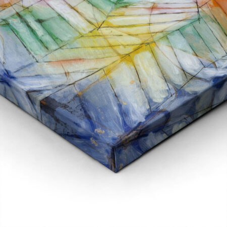Πινακας σε καμβά PAUL KLEE - THEATER MOUNTAIN CONSTRUCTION - Paul Klee Sticky 1