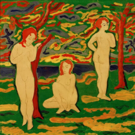 Πίνακας σε καμβά PAUL KLEE - THREE NUDES OUTDOORS - Paul Klee Sticky 5