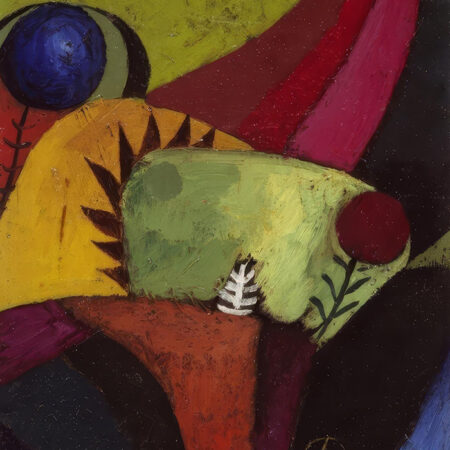 Πινακας σε καμβά PAUL KLEE - THREE WHITE BELLFLOWERS - Paul Klee Sticky 5