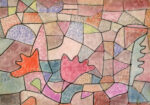 Πινακας σε καμβά PAUL KLEE - TWO RED FLOWERS