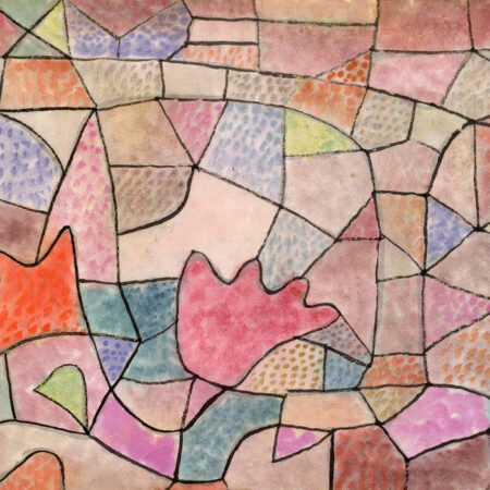 Πινακας σε καμβά PAUL KLEE - TWO RED FLOWERS - Paul Klee Sticky 5