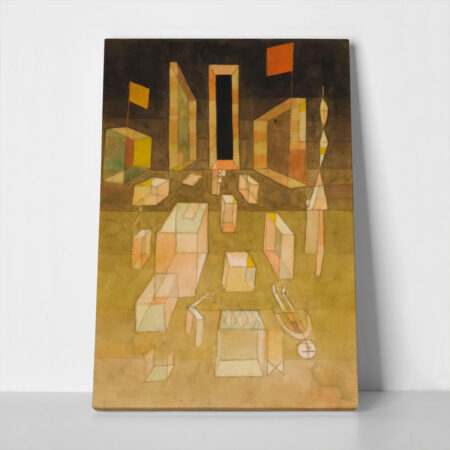 Πινακας σε καμβά PAUL KLEE - UNCOMPOSED IN SPACE - Paul Klee