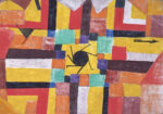 Πινακας σε καμβά PAUL KLEE - WITH THE ROTATING SUN AND THE ARROW