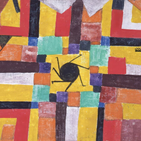 Πινακας σε καμβά PAUL KLEE - WITH THE ROTATING SUN AND THE ARROW - Paul Klee Sticky 5
