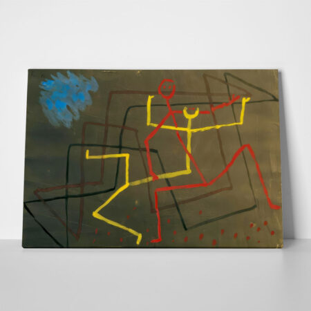 Πινακας σε καμβά PAUL KLEE - YELLOW SUCCUMBS - Paul Klee