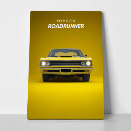 Πινακας σε καμβά PLYMOUTH ROADRUNNER - Αυτοκινητα