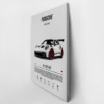 Πινακας σε καμβά PORSCHE 911 GT3 RS WHITE