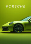 Πινακας σε καμβά PORSCHE GREEN