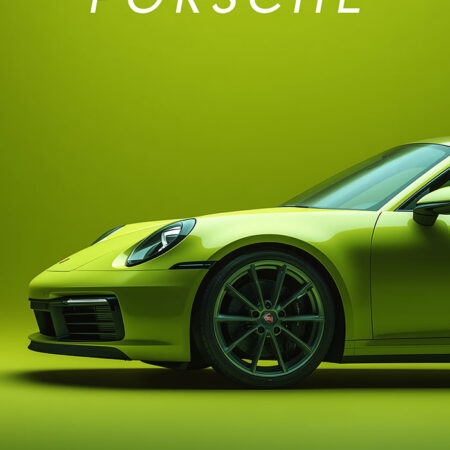 Πινακας σε καμβά PORSCHE GREEN - Αυτοκινητα Sticky 5
