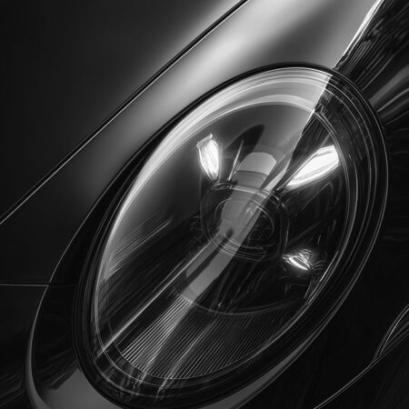 Πινακας σε καμβά PORSCHE HEADLIGHT - Αυτοκινητα Sticky 5