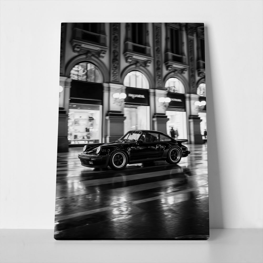 Πινακας σε καμβά PORSCHE IN MILAN