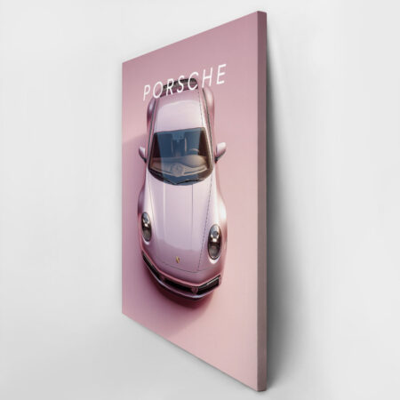 Πινακας σε καμβά PORSCHE PINK - Αυτοκινητα Sticky 2