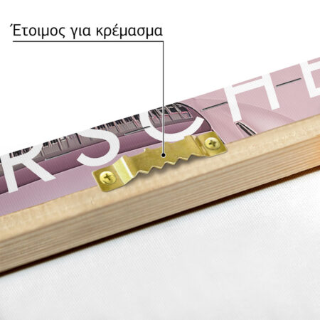 Πινακας σε καμβά PORSCHE PINK - Αυτοκινητα Sticky 4