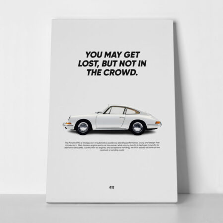 Πινακας σε καμβά PORSCHE QUOTE - Αυτοκινητα