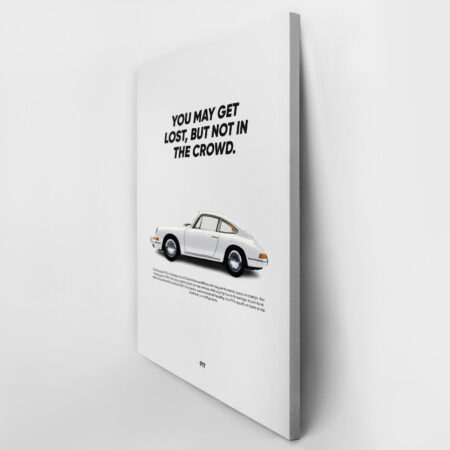 Πινακας σε καμβά PORSCHE QUOTE - Αυτοκινητα Sticky 2